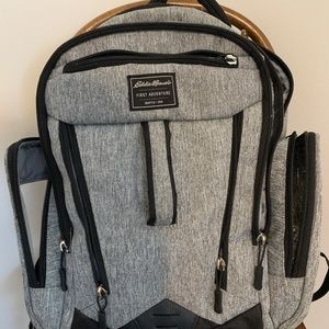 EDDIE BAUER BACKPACK DIAPER BAG